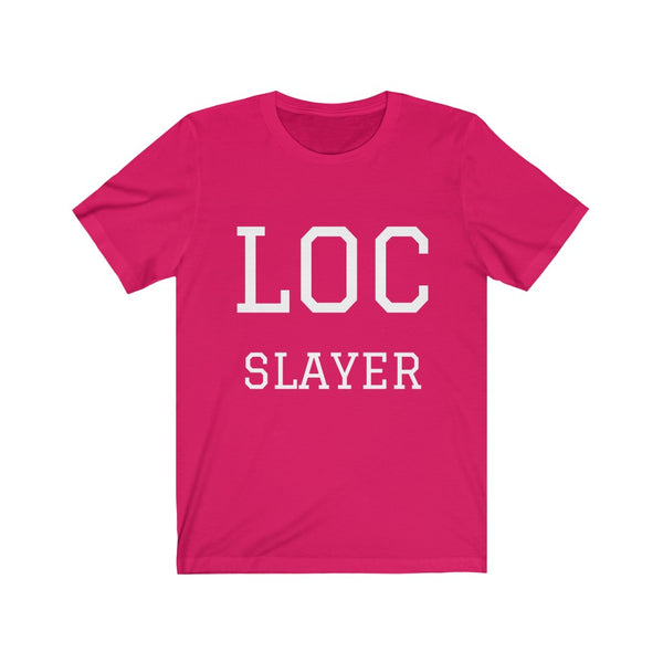 "Loc Slayer" Unisex Jersey Short Sleeve Tee