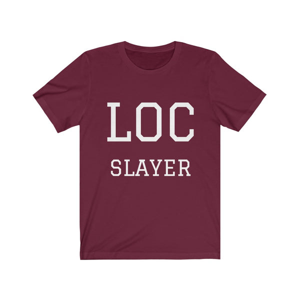 "Loc Slayer" Unisex Jersey Short Sleeve Tee