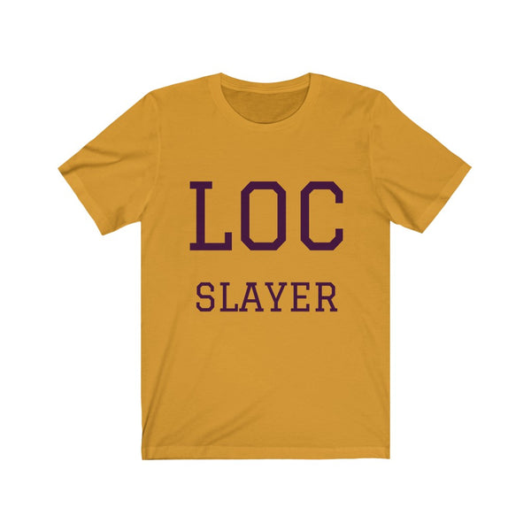 "Loc Slayer" Unisex Jersey Short Sleeve Tee