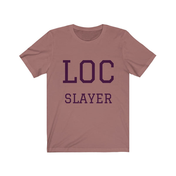 "Loc Slayer" Unisex Jersey Short Sleeve Tee