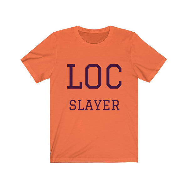 "Loc Slayer" Unisex Jersey Short Sleeve Tee