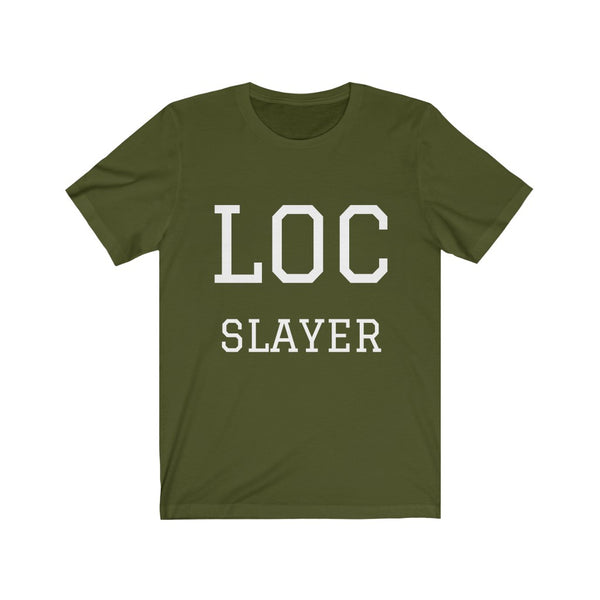 "Loc Slayer" Unisex Jersey Short Sleeve Tee