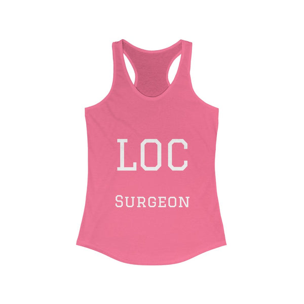 "Loc Surgeon" Women's Racerback Tank