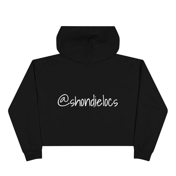"My Loctician is Dope!" Crop Hoodie