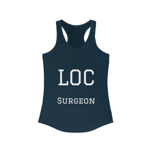 "Loc Surgeon" Women's Racerback Tank